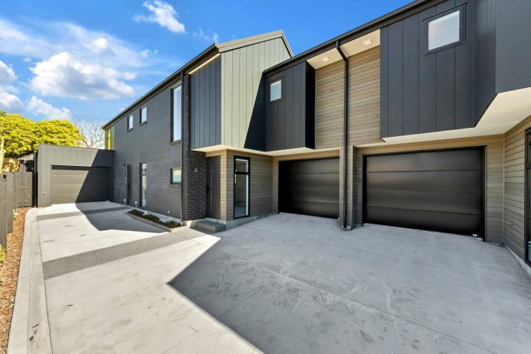 mclean street townhouse fowler homes christchurch north exterior mega2010