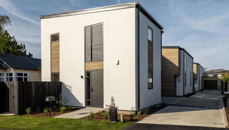 sydney street townhouse project fowler homes christchurch north 4