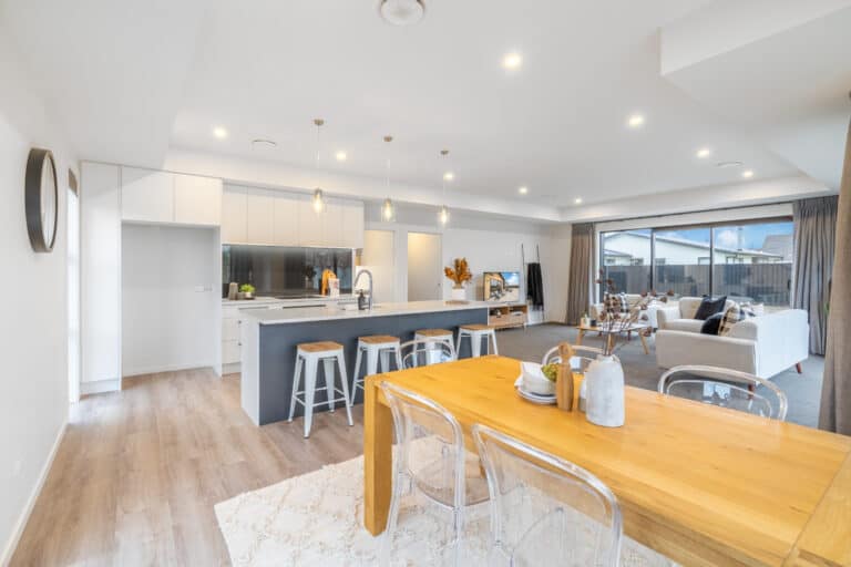 Open Plan Dining and Living