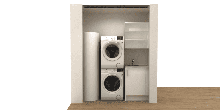 lot 5435 unit laundry render fowler homes queenstown