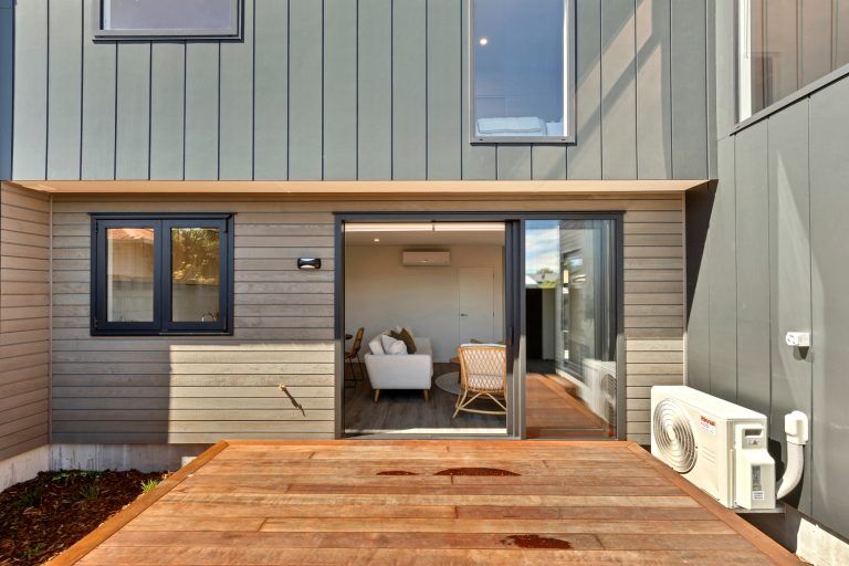 mclean street townhouse fowler homes christchurch north exterior mega1995