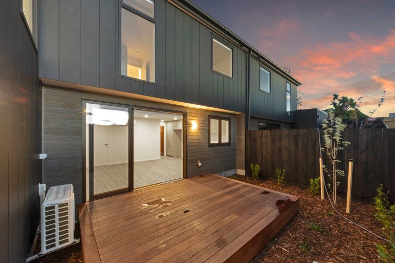 mclean street townhouse fowler homes christchurch north exterior mega2243