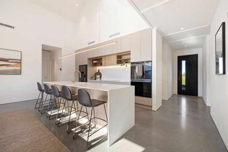 kitchen jack's point show home fowler homes queentown 16