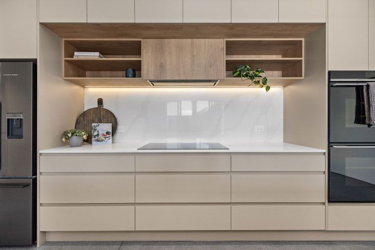 kitchen joinery jack's point show home fowler homes queentown 59