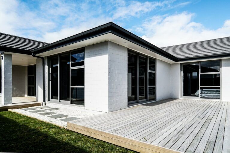 Fowler Homes North & West_Orewa Show Home Outdoor area