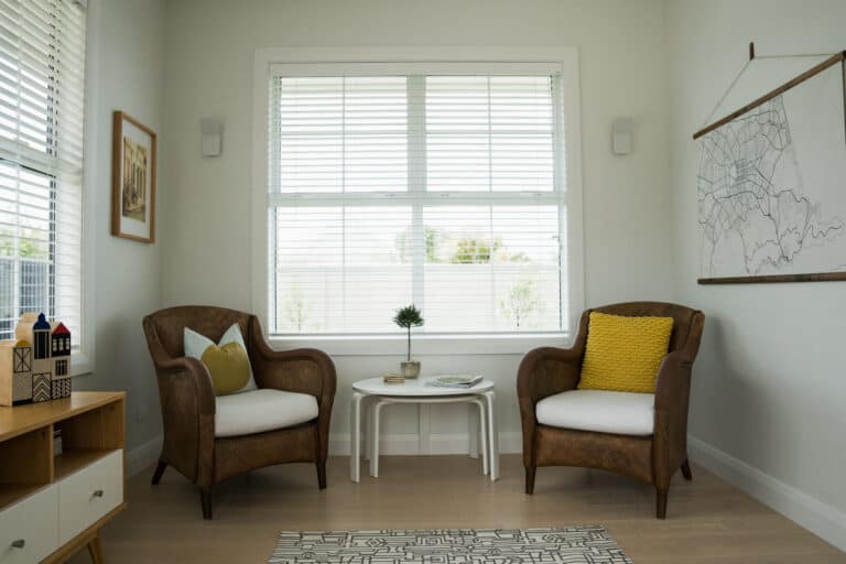 Furniture feature in the Sunroom
