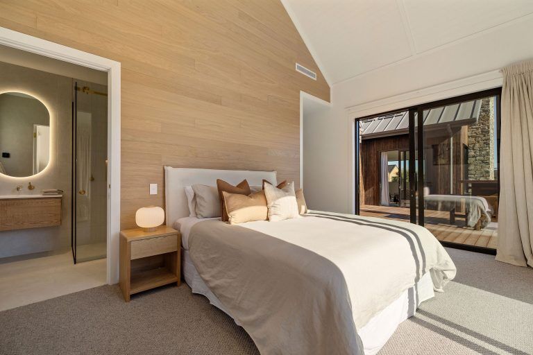 master bedroom jack's point show home fowler homes queentown 21