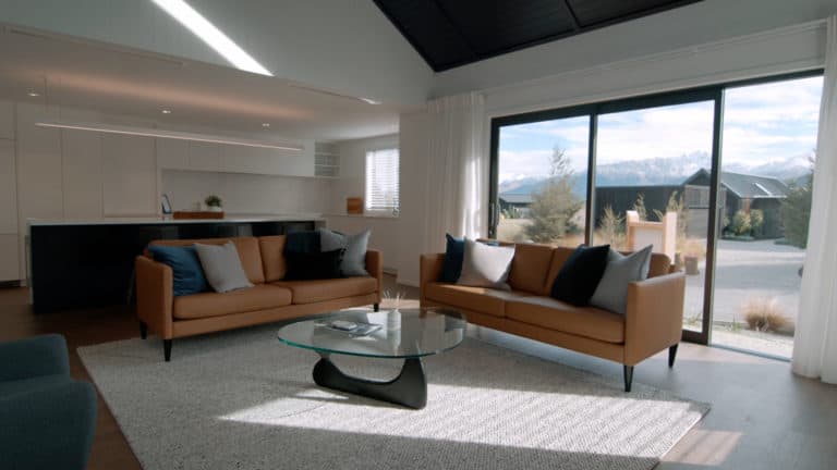 Jack's Point Show Home Living Area, Queenstown