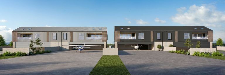 fowler homes lot 156 te kowhai airpark apartments rear 03 1900px w