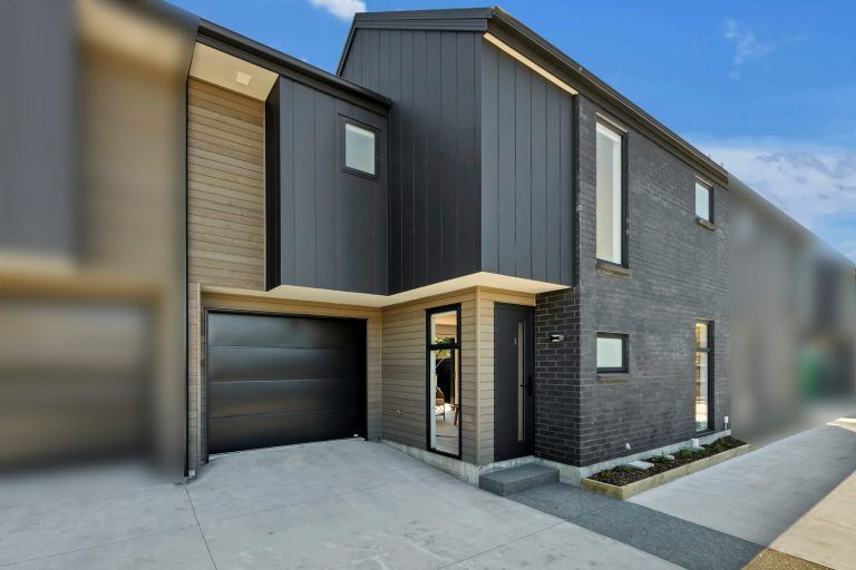 mclean street townhouse fowler homes christchurch north exterior mega20071