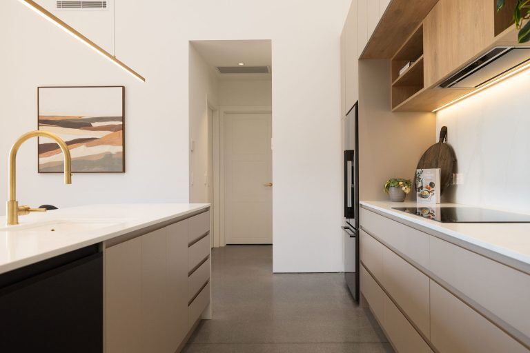 kitchen jack's point show home fowler homes queentown 15