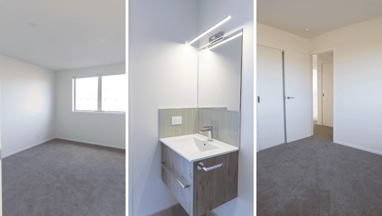 bedrooms and vanity
