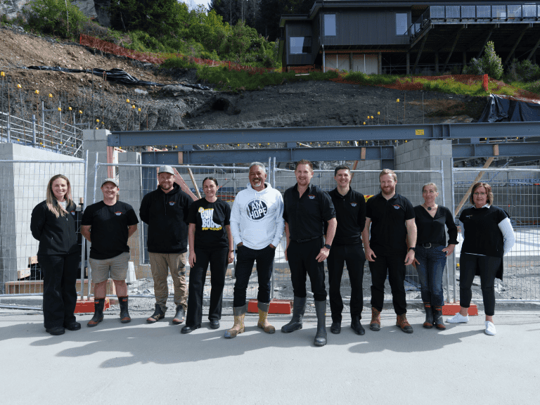 fowler homes team with mike king at the hope home conifer lane, november 2025